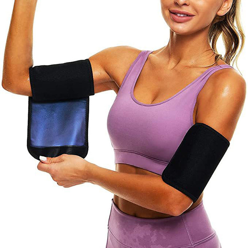 Adjustable Wrist & Arm Sweatbands – Fitness Compression Straps for Running & Workout Support