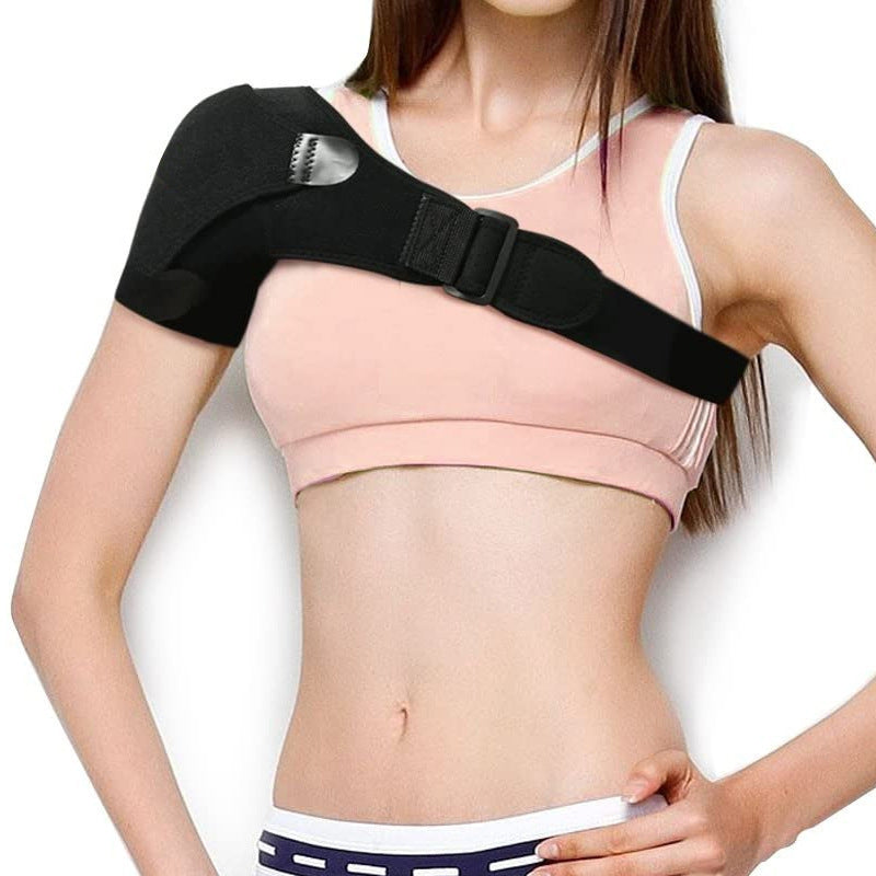 Adjustable Compression Shoulder Support – Sports Brace for Injury Prevention & Muscle Recovery