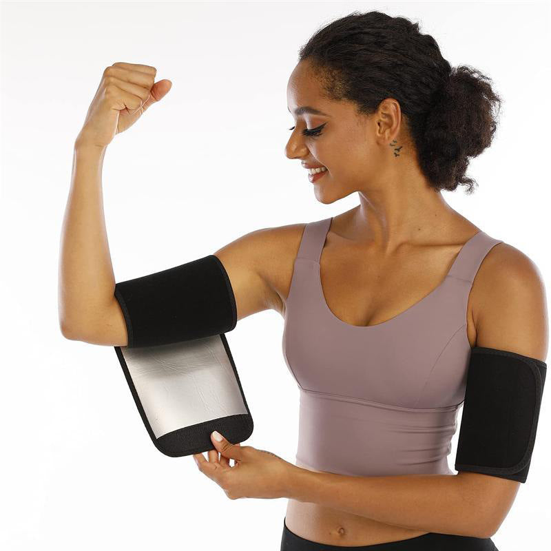 Adjustable Wrist & Arm Sweatbands – Fitness Compression Straps for Running & Workout Support