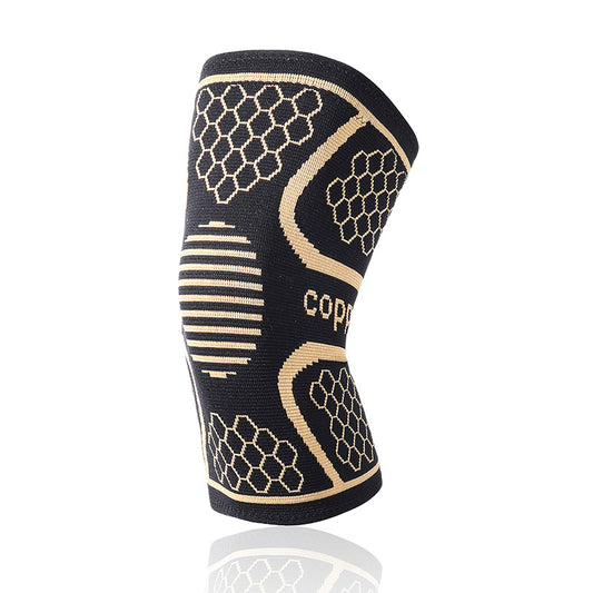 Copper-Infused Compression Knee Sleeves – Moisture-Wicking Support for Sports, Running & Recovery